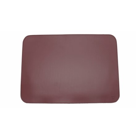 Skrivbordsunderlägg i läder vinröd Skrivbordsunderlägg i läder vinröd